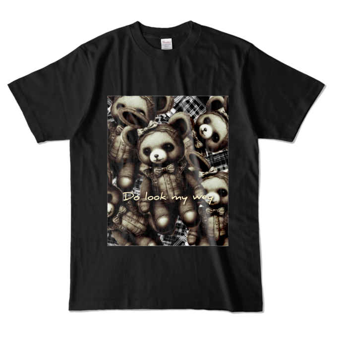 カラーTシャツ - L - ブラック (濃色)