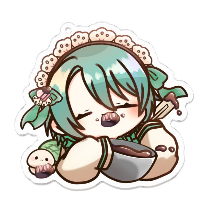 アクリルキーホルダー - 70 x 70 (mm)