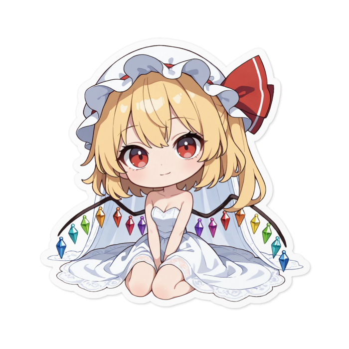 ステッカー - 100 x 100 (mm)(キャラのみ)