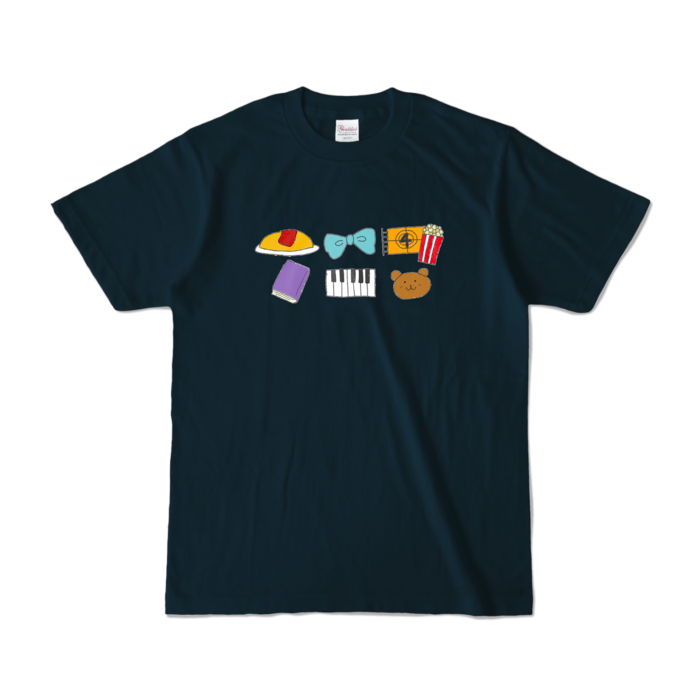 カラーTシャツ - S - ネイビー (濃色)