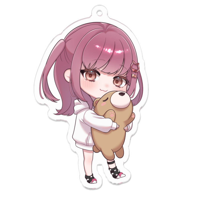 アクリルキーホルダー - 70 x 70 (mm)