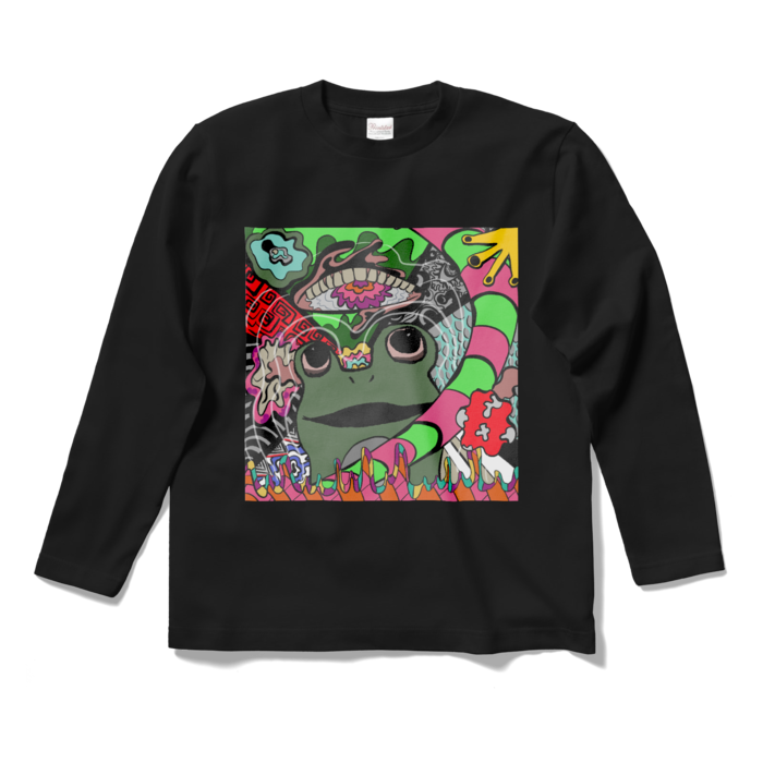 ロングスリーブTシャツ - S - ブラック