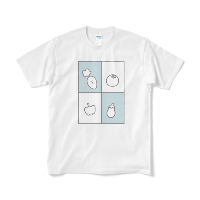 お野菜さんTシャツ２（短納期） - M - ホワイト