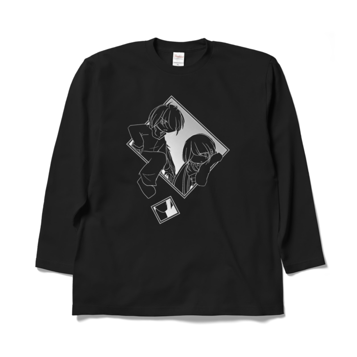 ロングスリーブTシャツ - XL - ブラック