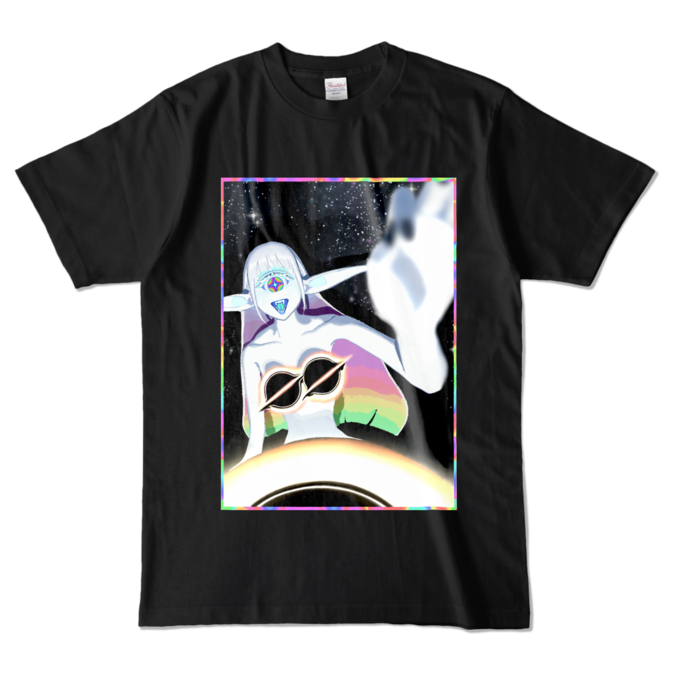 カラーTシャツ - L - ブラック (濃色)