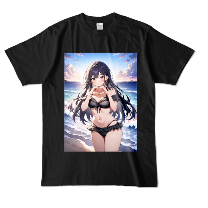 カラーTシャツ - L - ブラック （濃色）