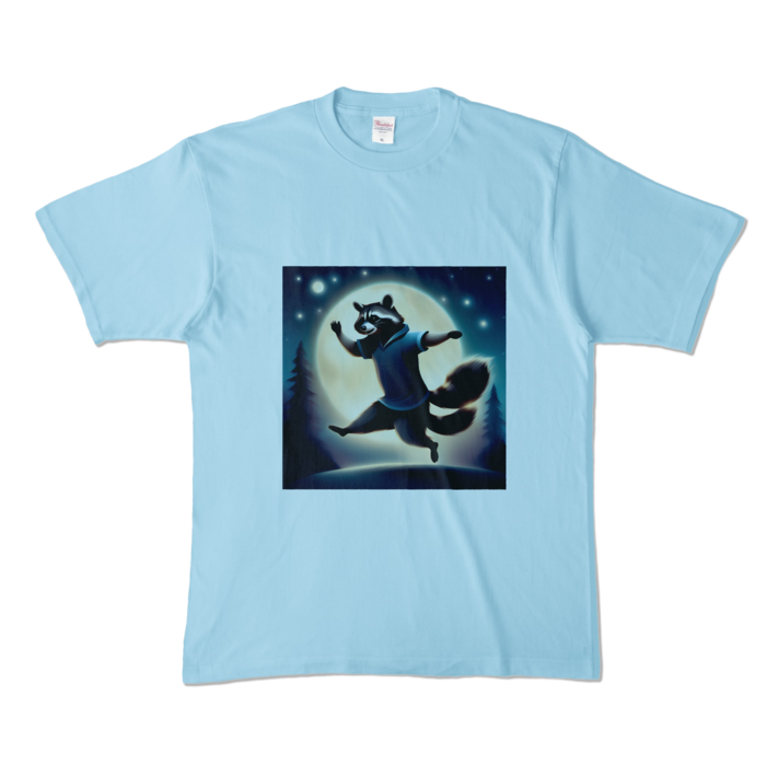 カラーTシャツ - XL - ライトブルー (淡色)
