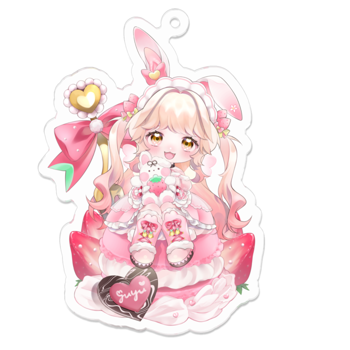 アクリルキーホルダー - 70 x 70 (mm)