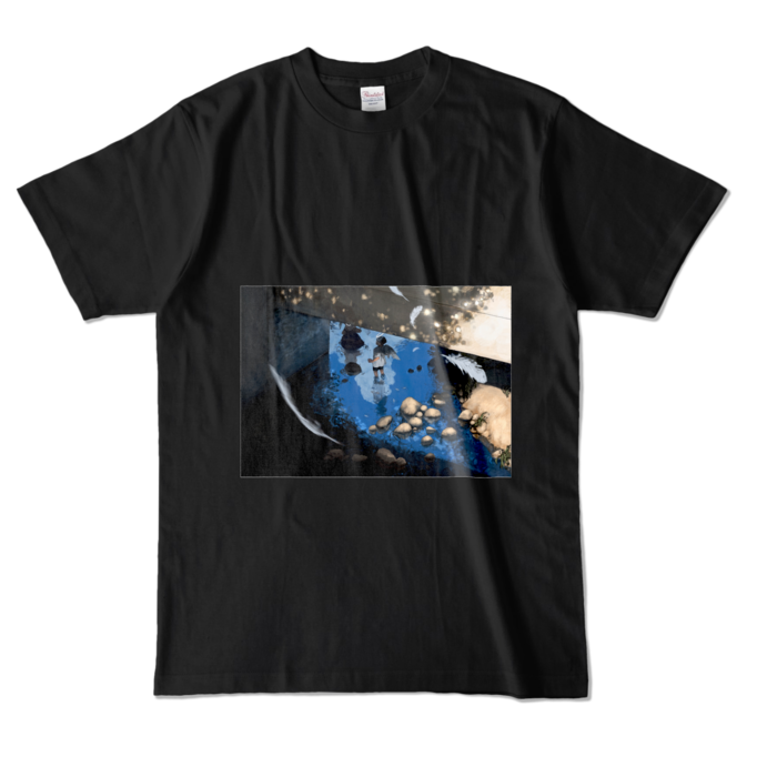 カラーTシャツ - L - ブラック (濃色)