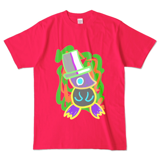カラーTシャツ - L - ホットピンク (濃色)