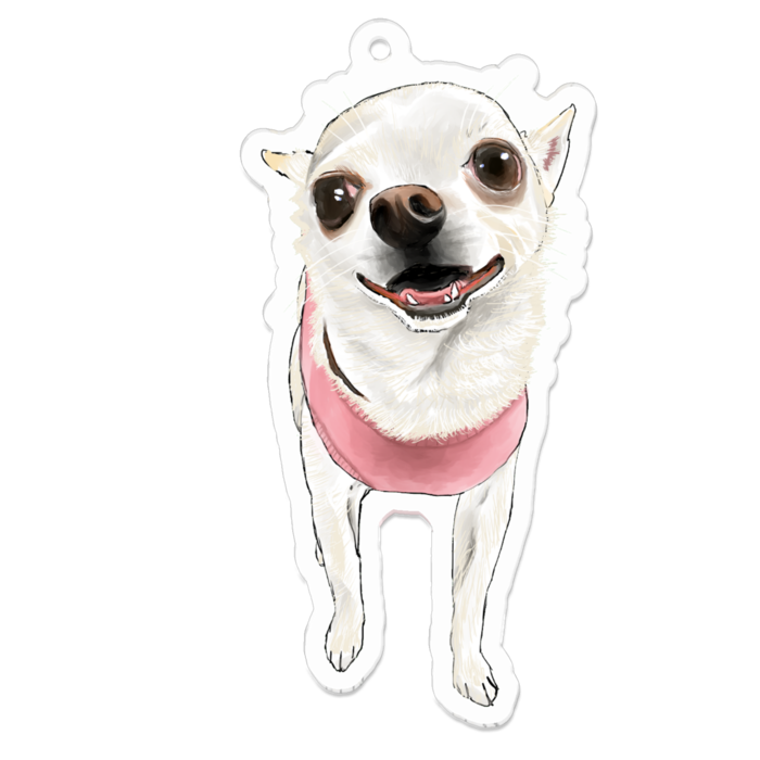 アクリルキーホルダー - 70 x 70 (mm)