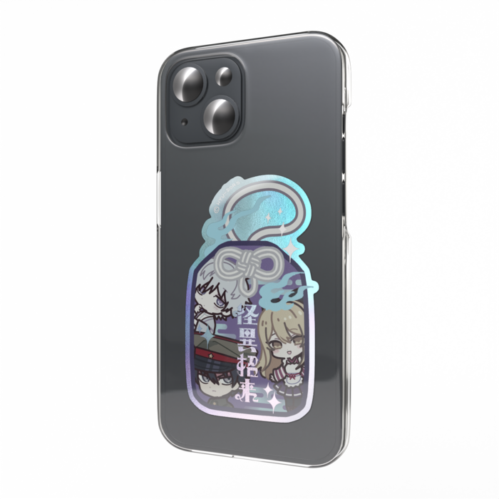 オーロラスマホステッカー - W55 × H91mm 以内