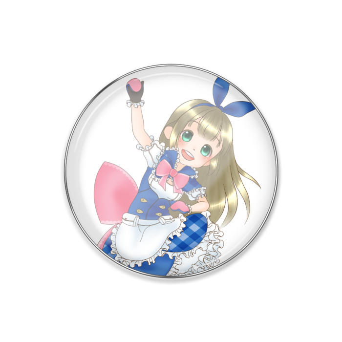 ピンバッジ - 丸形25mm