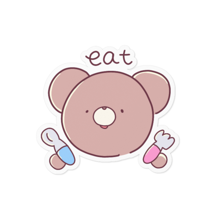 ステッカー - 100 x 100 (mm)