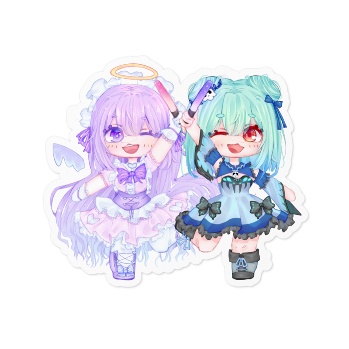 ステッカー - 100 x 100 (mm)