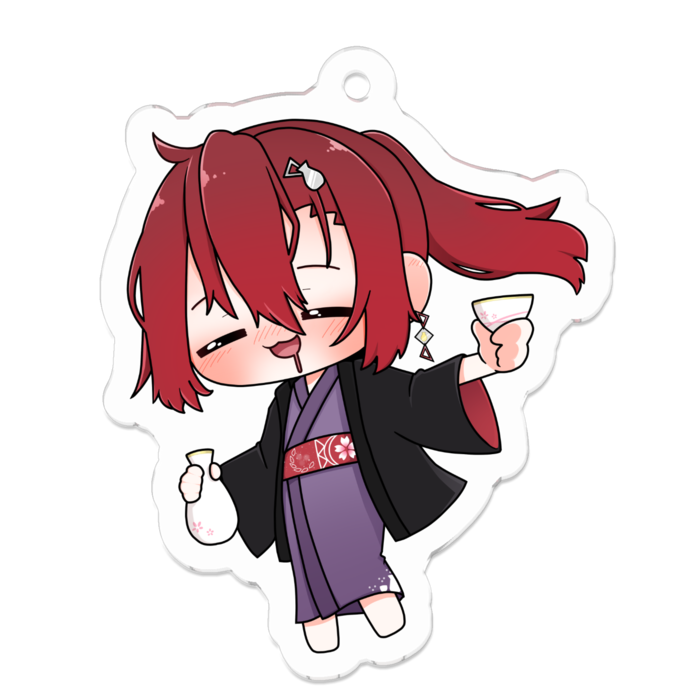 アクリルキーホルダー - 50 x 50 (mm)