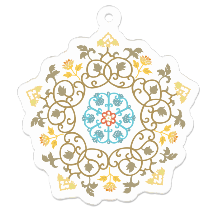 アクリルキーホルダー - 50 x 50 (mm)