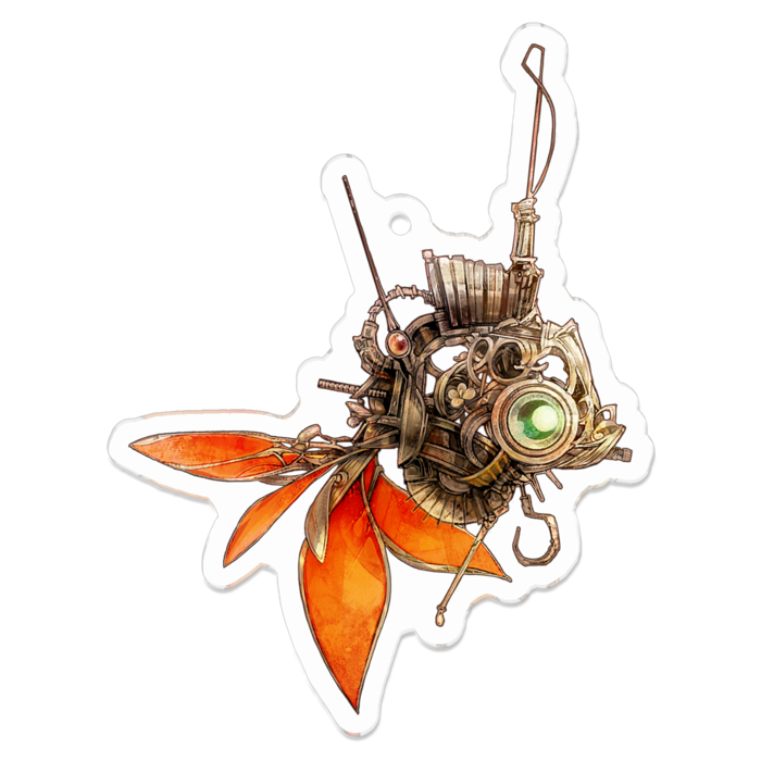 アクリルキーホルダー - 70 x 70 (mm)(1)