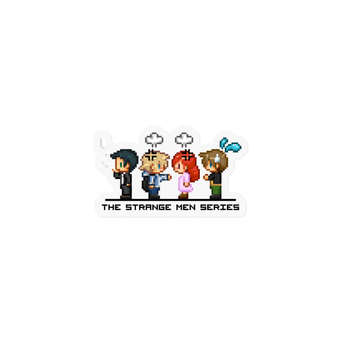 主人公たち(わちゃわちゃ) - 100 x 100 (mm)