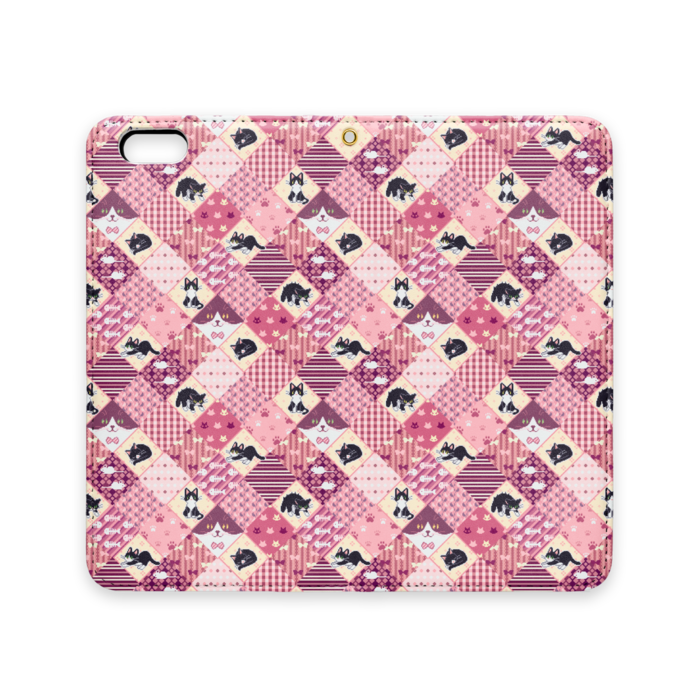 手帳型iPhoneケース(ベルトなし) - iPhone 6 Plus / 6s Plus - ストラップ穴 あり