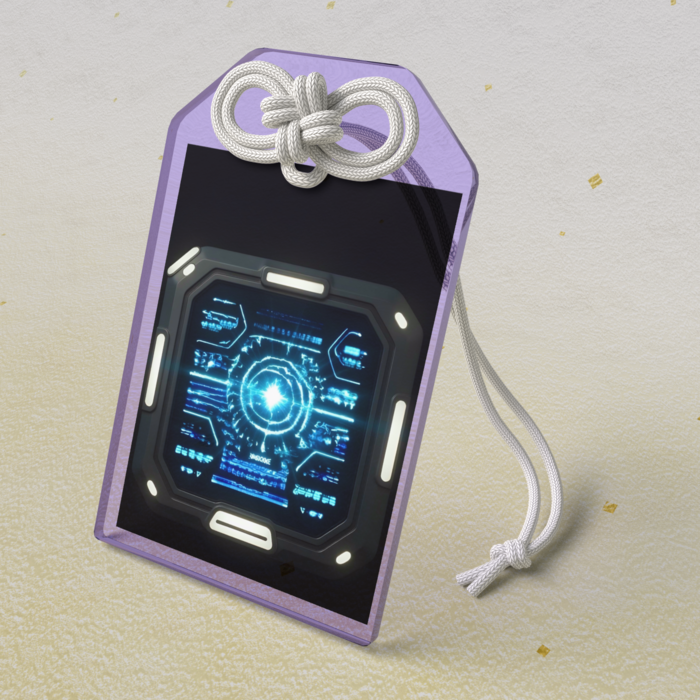 アクリルお守り - 50 × 80mm