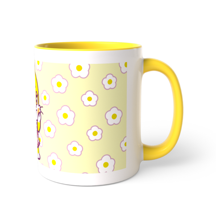 ツートンカラーマグカップ - 直径 8.2cm / 高さ 9.5cm