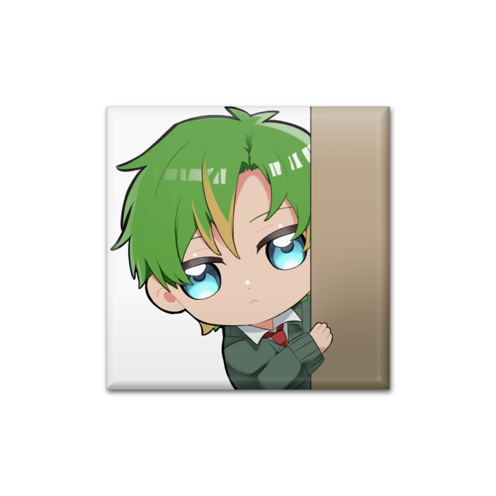 缶バッジ - 四角形40mm