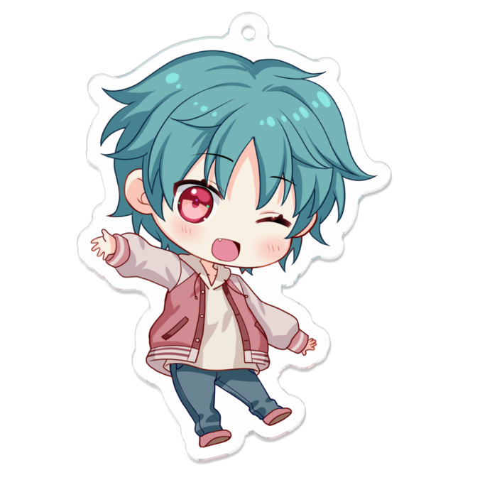 アクリルキーホルダー - 70 x 70 (mm)