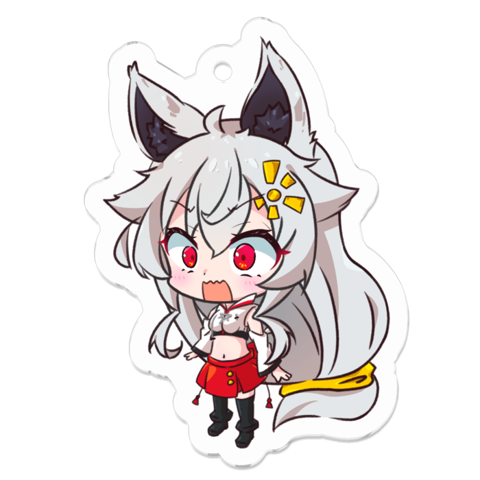アクリルキーホルダー - 50 × 50 (mm)
