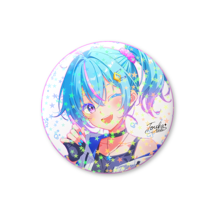 ホログラム缶バッジ - 56mm