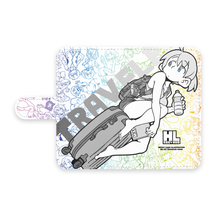 手帳型Androidケース - S - ストラップ穴 なし