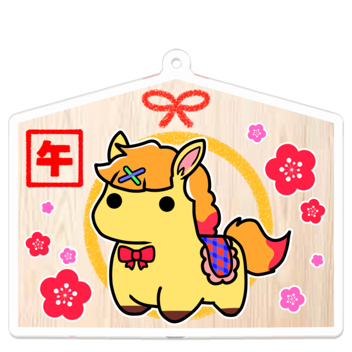 アクリルキーホルダー - 70 x 70 (mm)