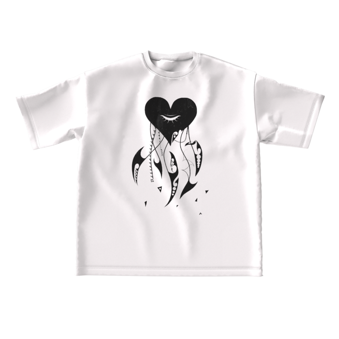 ビッグシルエットTシャツ - L - 正面