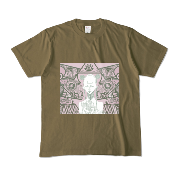 カラーTシャツ - M - オリーブ (濃色)