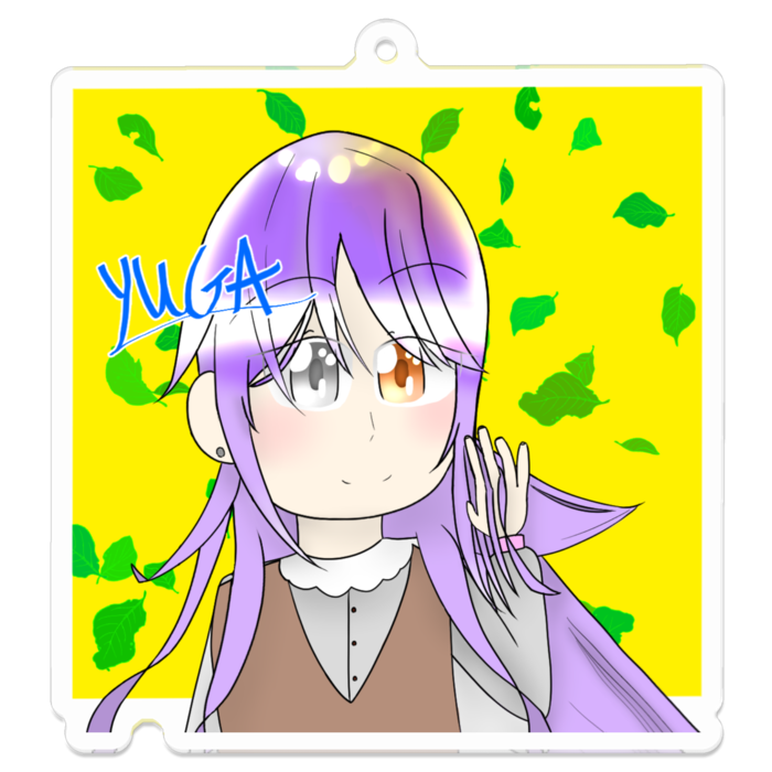 アクリルキーホルダー - 70 x 70 (mm)