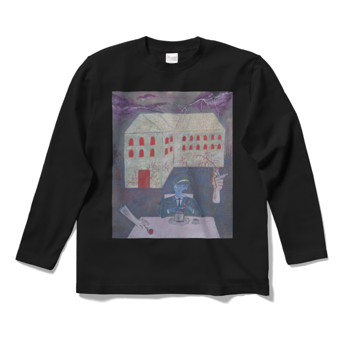 ロングスリーブTシャツ - S - ブラック