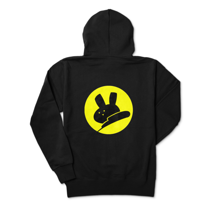 ジップパーカー - M - 背面