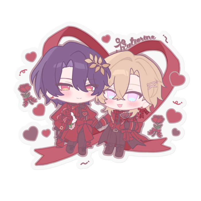 ステッカー - 100 x 100 (mm)