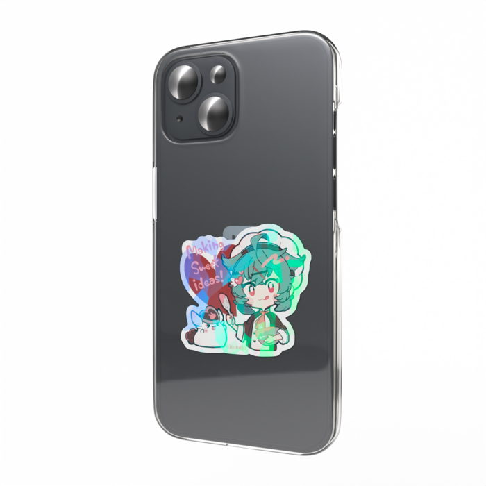 ホログラムスマホステッカー - 縦