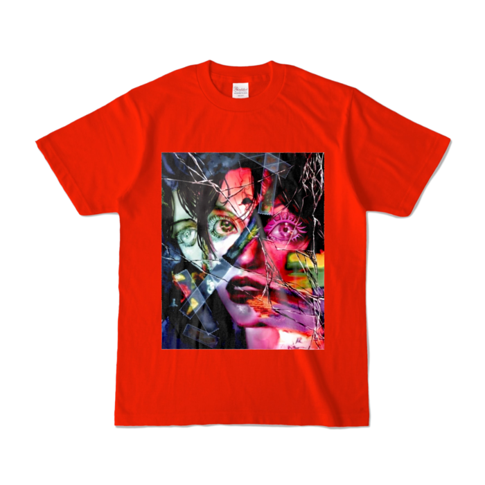 カラーTシャツ - S - レッド (濃色)