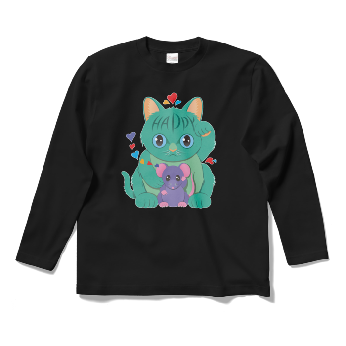 ロングスリーブTシャツ - S - ブラック