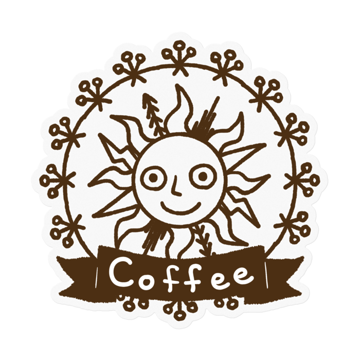 ステッカー - 100 x 100 (mm)