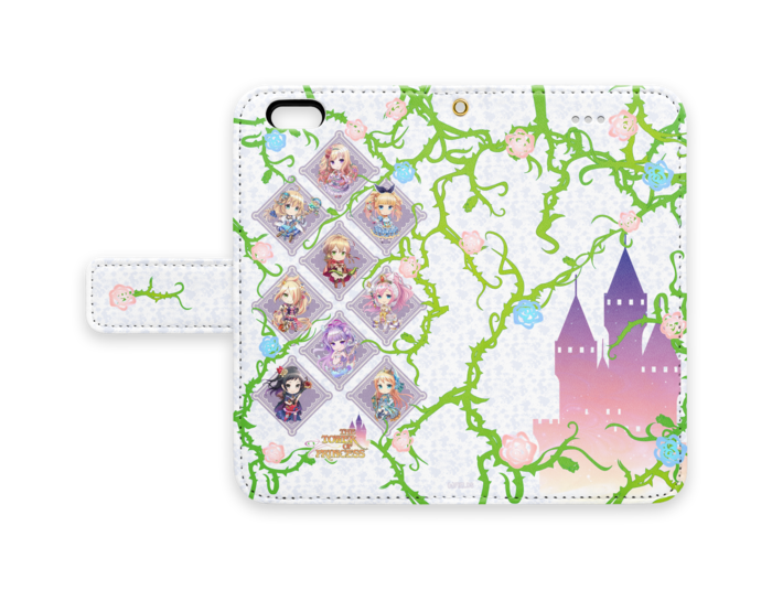 手帳型iPhoneケース - iPhone 6 / 6s - ストラップ穴 あり