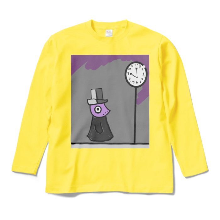 ロングスリーブTシャツ - M - イエロー
