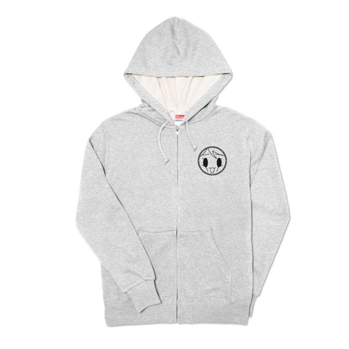 ジップパーカー - S - グレー