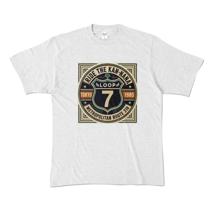 カラーTシャツ - XL - アッシュ (淡色)