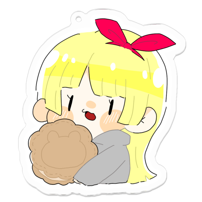 アクリルキーホルダー - 70 x 70 (mm)