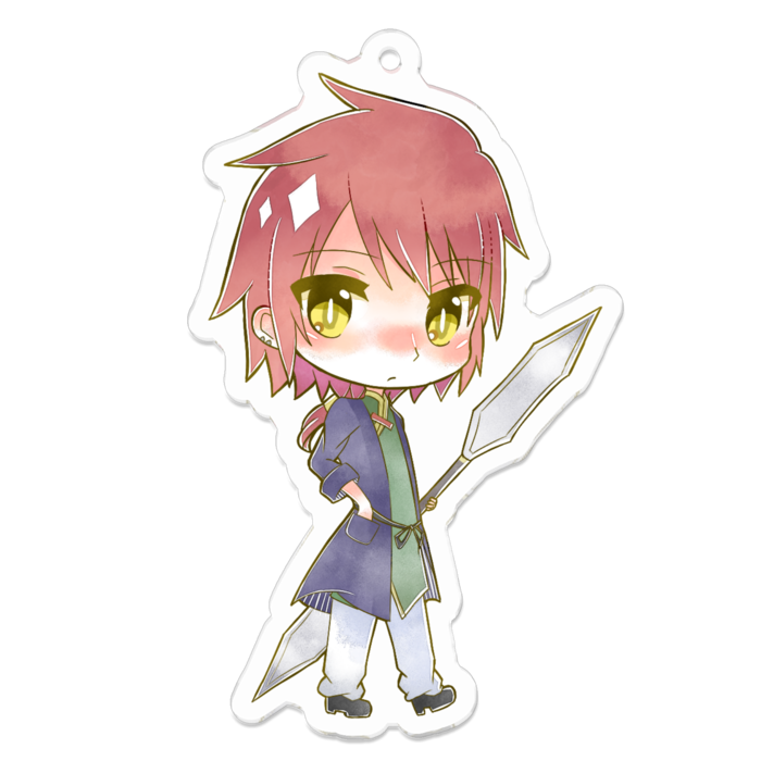 アクリルキーホルダー - 70 x 70 (mm)