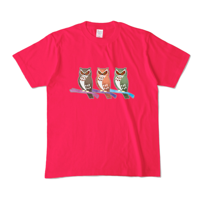 カラーTシャツ - M - ホットピンク (濃色)
