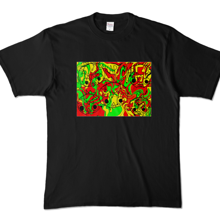 カラーTシャツ - XL - ブラック (濃色)